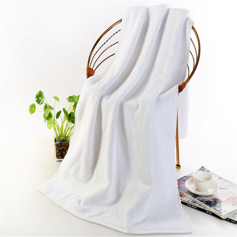 Asciugamano da spiaggia in cotone egiziano asciugamani da bagno in spugna bagno 70*140cm 650g solido di lusso spesso per SPA asciugamani da bagno per adulti