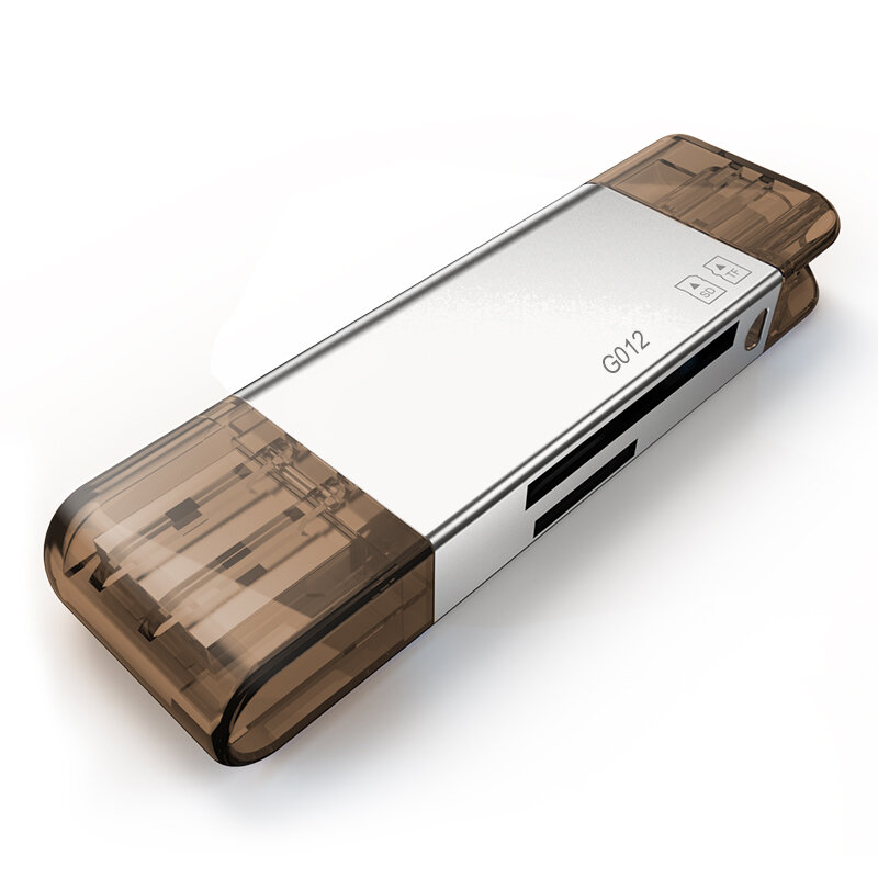 Ginsly – lecteur de cartes SD/Micro SD/TF OTG, adaptateur de carte mémoire intelligent pour ordinateur portable, USB 3.0 Type C