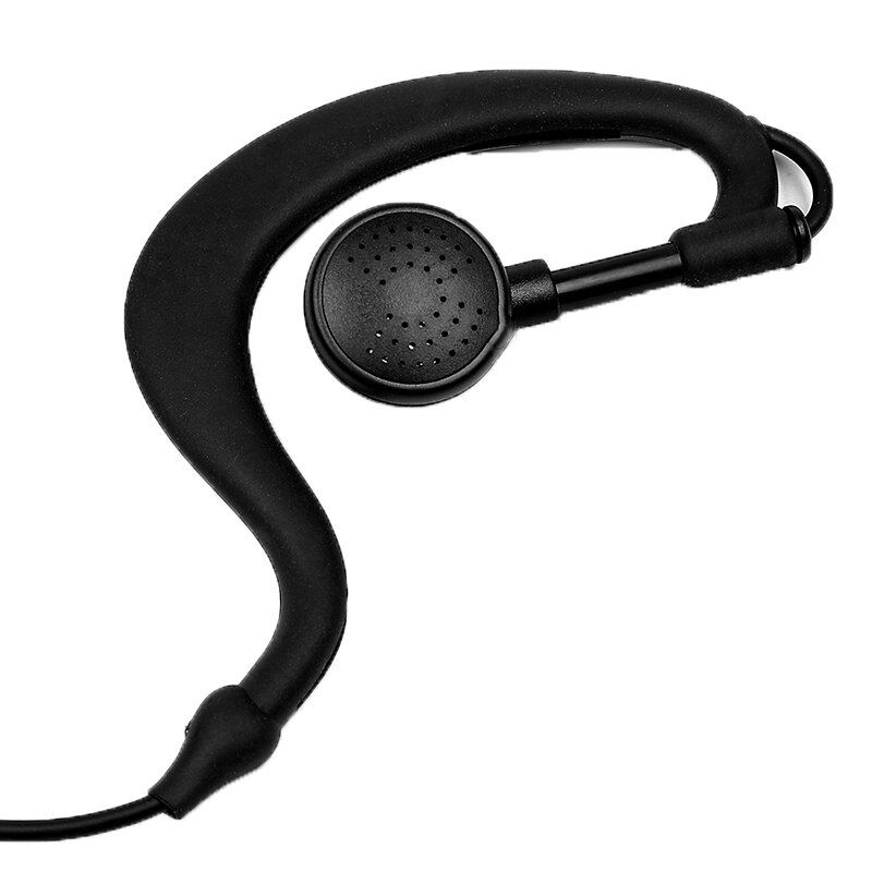 2-Pins Oortelefoon Headset Ptt Mic Walkie Talkie Oortelefoon Accessoires Voor Baofeng Uv5r