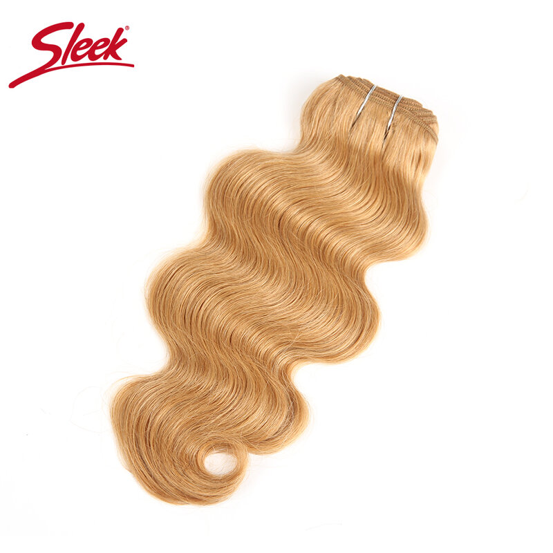 Sleek Natural Body Wave Hair Red Burg 99J 6# P1B/30 Natural Color 1 Piece Only Brazilian Body Wave Hair Bundles Deal Remy Hair
