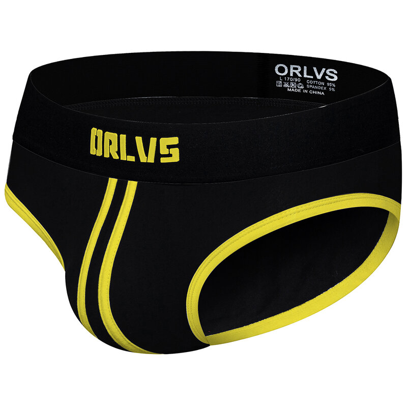 ORLVS-Calzoncillos slip de malla para hombre, ropa interior, sexy, suspensorio, gay