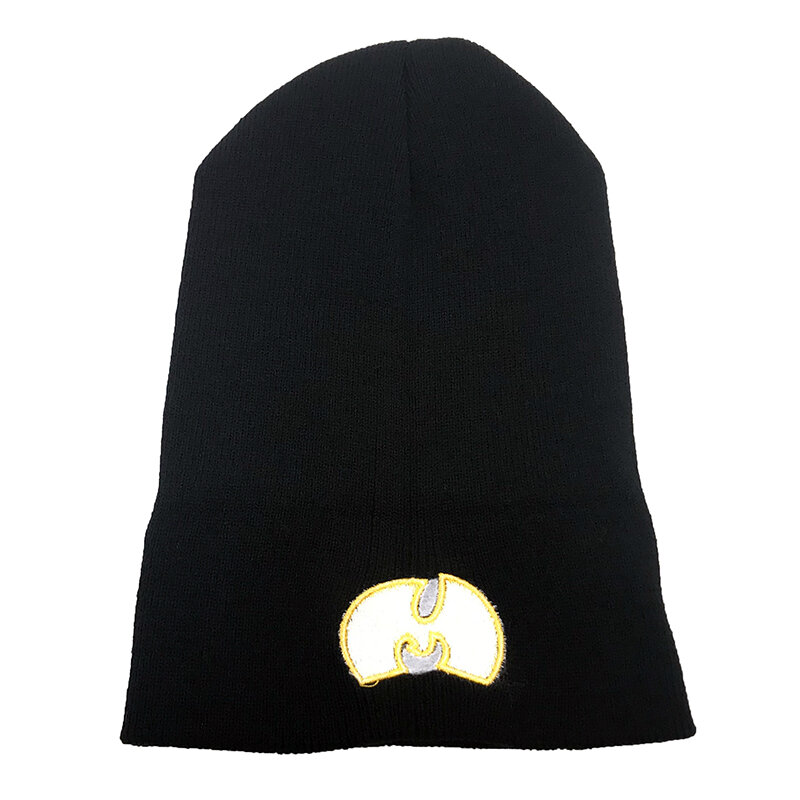 2019 wysokiej jakości wu-tang clan męskie kapelusze Unisex Winter Warm Casual czapka typu beanie kobiety Hip Hop czarny dzianiny Bonnet czapka narciarska