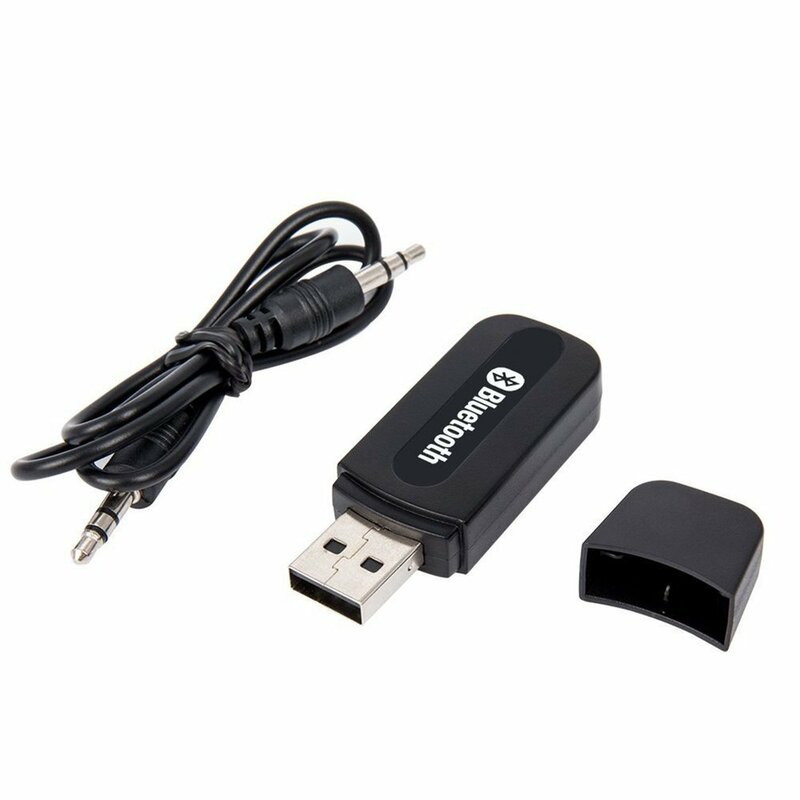Adaptor Blutooth USB untuk Komputer PC Ponsel Mouse Nirkabel Bluetooth Penerima Audio Musik Transmitter Aux untuk Musik Mobil