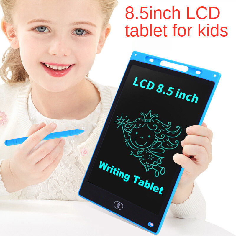 Màn Hình LCD 8.5Inch Màn Hình Vẽ Điện Tử Máy Tính Bảng Dành Cho Trẻ Em Kids Máy Tính Bảng Vẽ Đơn Màu Sắc Phông Chữ/Nhiều Màu Sắc Tùy Chọn Với bút