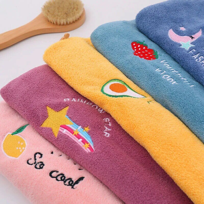 Chapeaux de bain magiques en microcarence à séchage rapide pour femmes, serviette pour cheveux, bonnet doux pour dame, turban