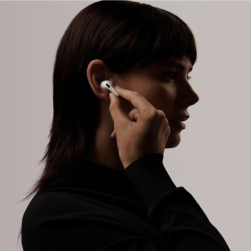 Fones de ouvido sem fio apple airpods pro tws branco fone de ouvido bluetooth, original novo, ios, iphone, vagens de ar 3, redução de ruído ativo