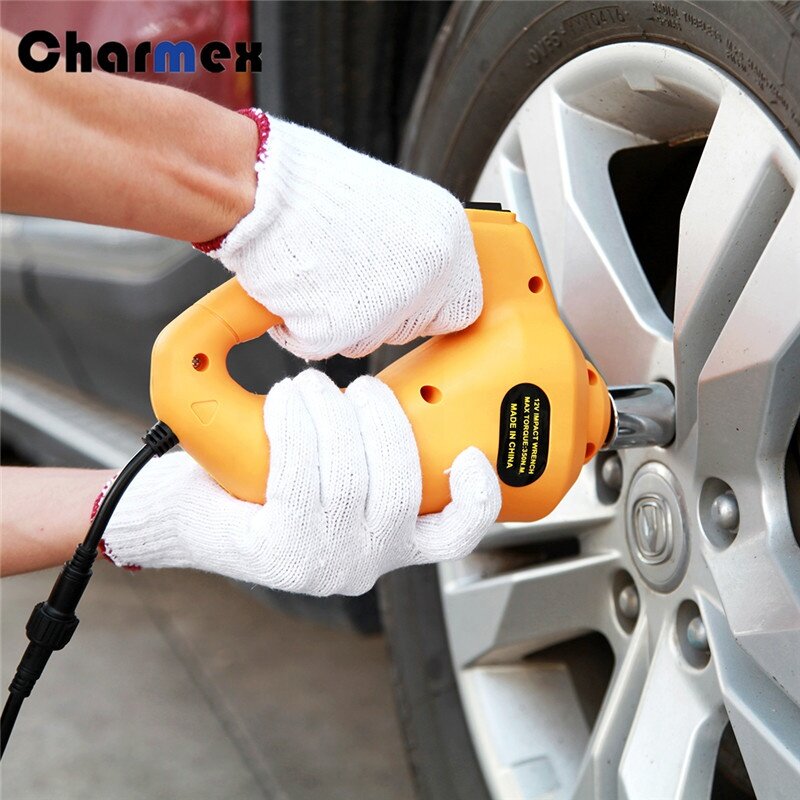 Charmex-Herramienta de emergencia para coche, 3 en 1 Kit de reparación, tomas eléctricas, llave infladora