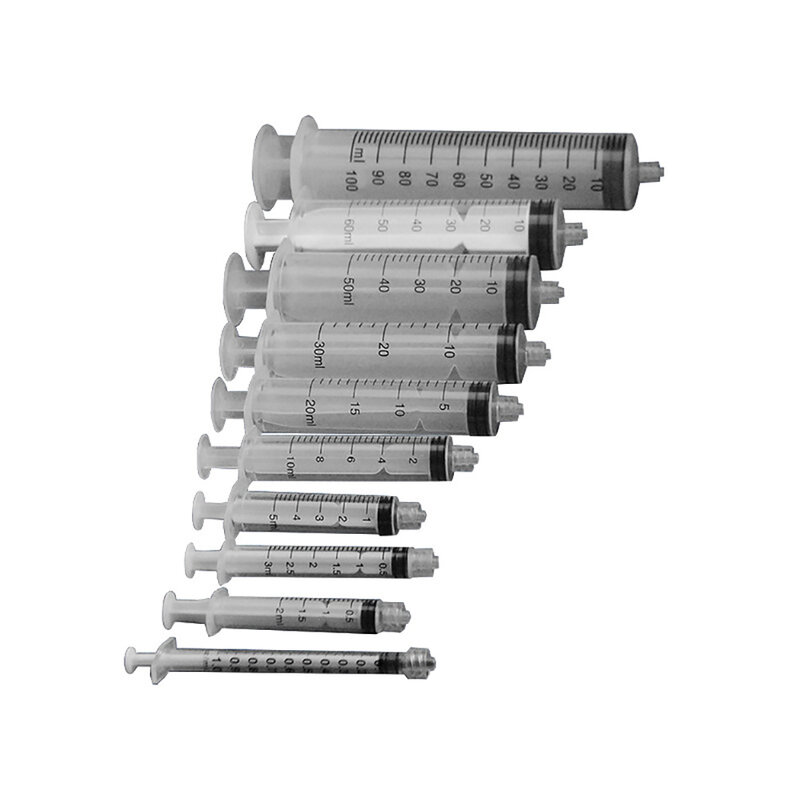 1ml 3m 5ml 10ml 20ml 30ml 50ml 100ml Luer Lock Syringes Screw Blunt Tip Needles Caps For Industrial Dispensing