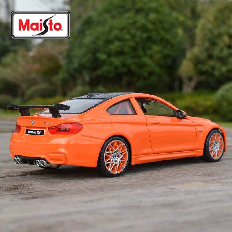 Maisto-سيارة رياضية BMW M4 GTS 1:24 ، نموذج قابل للتحصيل ، مركبات مصبوب ثابتة