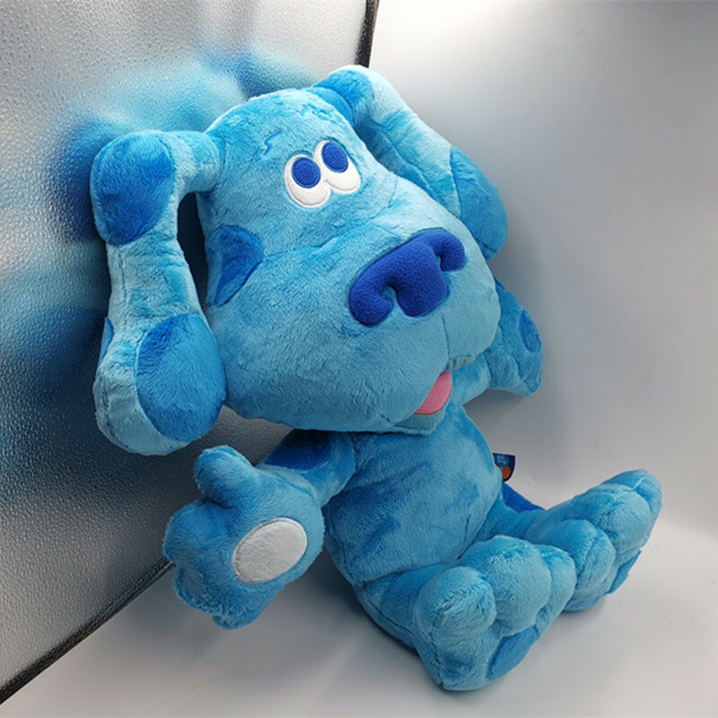 아기 Solace 거대한 블루 단서 봉제 인형 장난감 인형 인형 개 자고 아기 아이를위한 선물