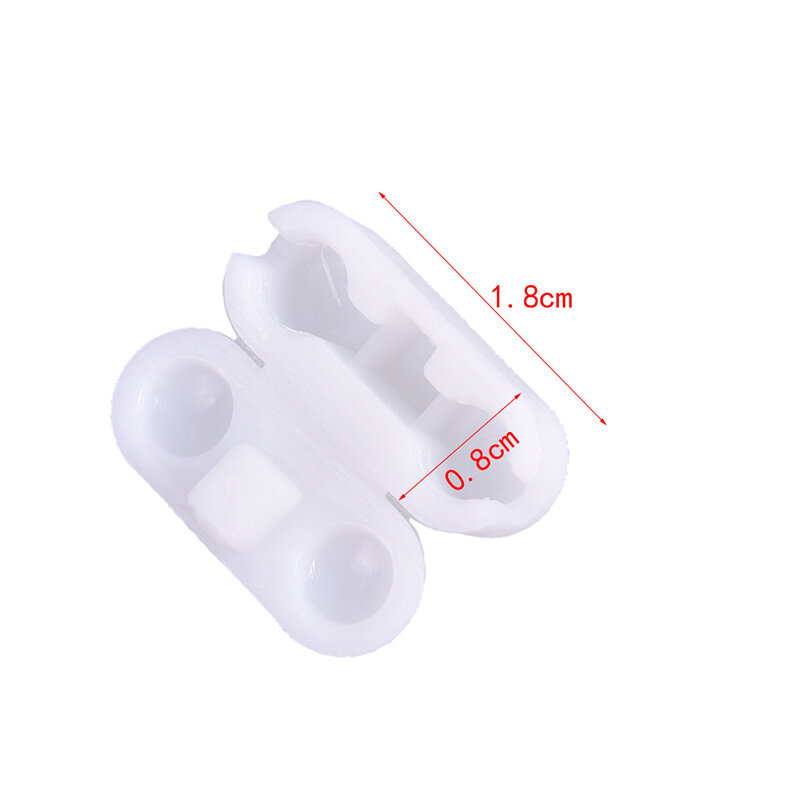 20Pcs Roller Blinds Pull Cord Konektor Tirai Rantai Konektor untuk Vertical Blind Pakar Meja dan Kursi Spare Alat Pengganti Plastik