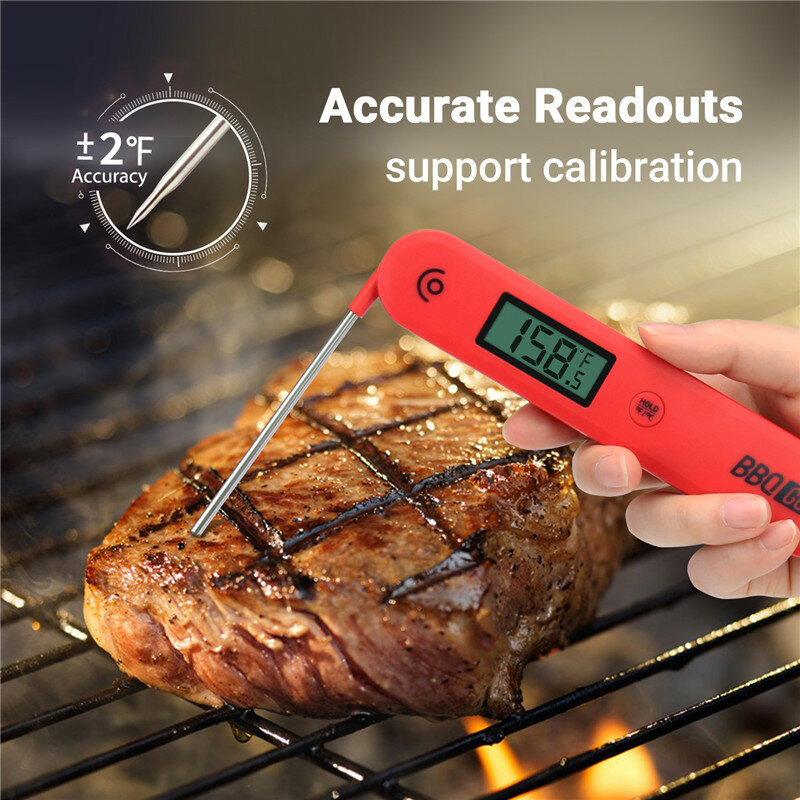 INKBIRD BG-HH1C مقياس حرارة للمطبخ الرقمية للفرن البيرة اللحوم الطبخ مسبار الطعام BBQ الإلكترونية ميزان حرارة فرن أدوات مطبخ