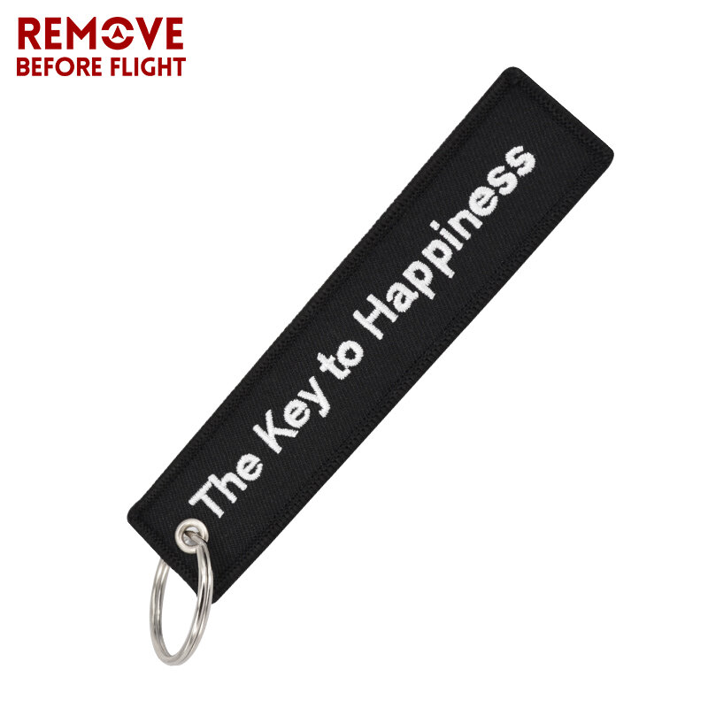 Luggage&bags Accessories REMOVE BEFORE FLIGHT Chain Keychain Bijoux Keychains for Flight Crew Travel Long Luggage Bag Tag Gift