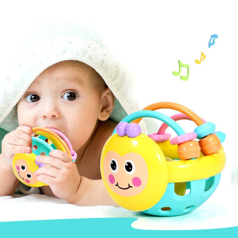 Baby Rattles Set Teething Toys for Babies 0 6 12 Months Baby Teether Chew Newborn Toys Grab Shaker Hand Development Rattle Toy
