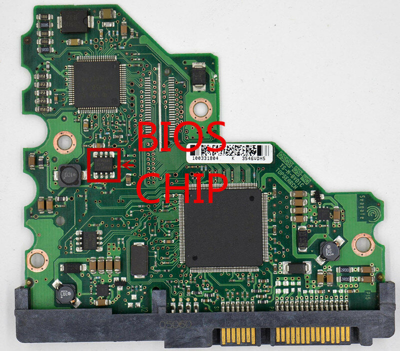 Seagate placa de circuito de disco rígido de desktop, número 100331803 rev a/100331803 rev b, st340014as