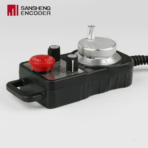 Codeur rotatif optique de signal mpg AB, 100 p3 5 aixs avec bouton d'arrêt d'urgence, outils de machines CNC
