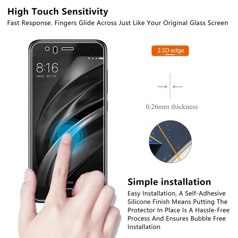 Capa protetora para smartphone 4 em 1, proteção de tela, em vidro temperado, ideal para samsung galaxy vários modelos