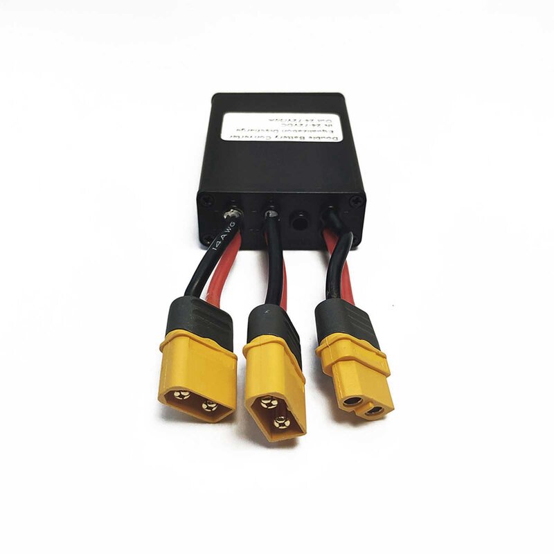 Universal 20v-72v 30/40a adaptador de conexão de bateria dupla switcher módulo aumentar a capacidade da bateria ebike switcher bateria preto