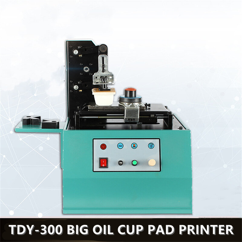 KL-300DB Pad Mesin Cetak Otomatis Mesin Coding Tinta Botol Bawah Topi Produksi Tanggal Pencetakan Mesin Inkjet Printer