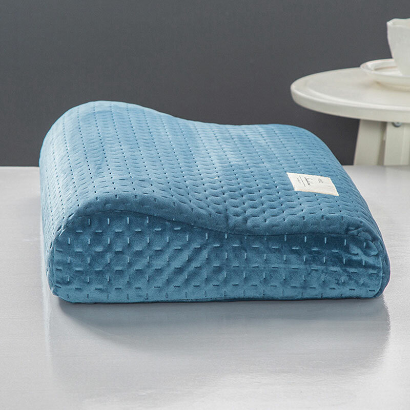 Federa trapuntata in lattice fodera per cuscino invernale caldo per dormire per Memory Poam protezione per cuscino in lattice federa per cuscino per bambini adulti