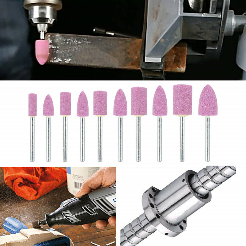 セラミック研磨ヘッド,3mm,5個,ドレメル回転工具用研磨および研磨ホイール