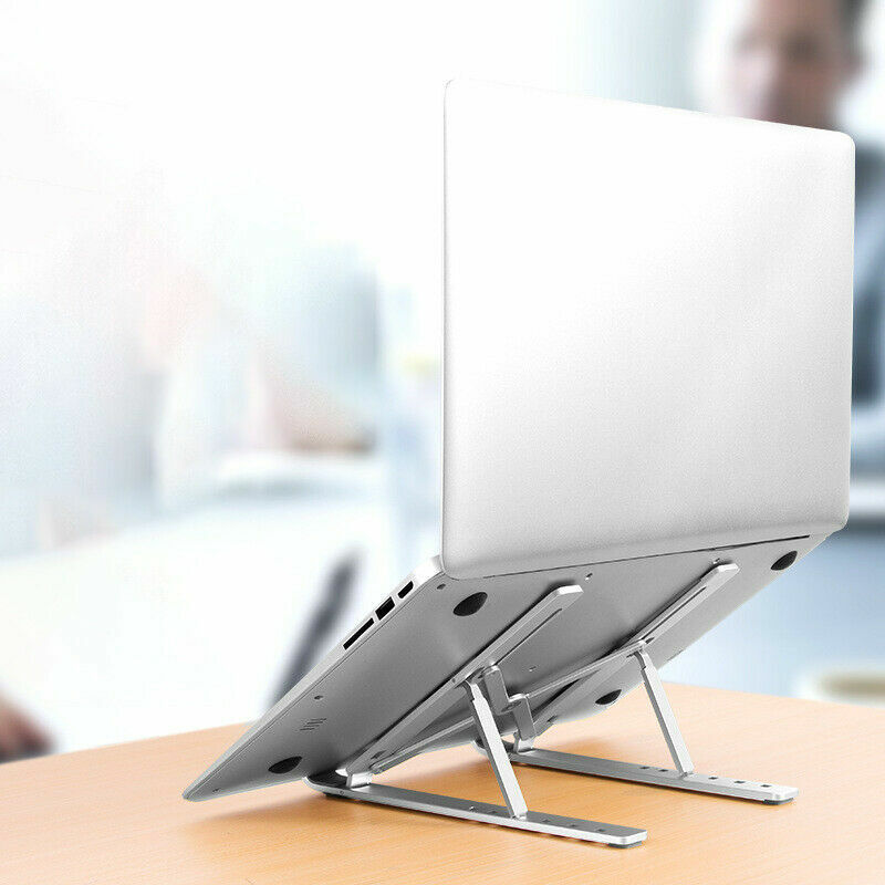 N3 휴대용 노트북 스탠드, 플라스틱 또는 알루미늄 접이식 스탠드, 10-15.6 인치 호환, 노트북 컴퓨터 액세서리