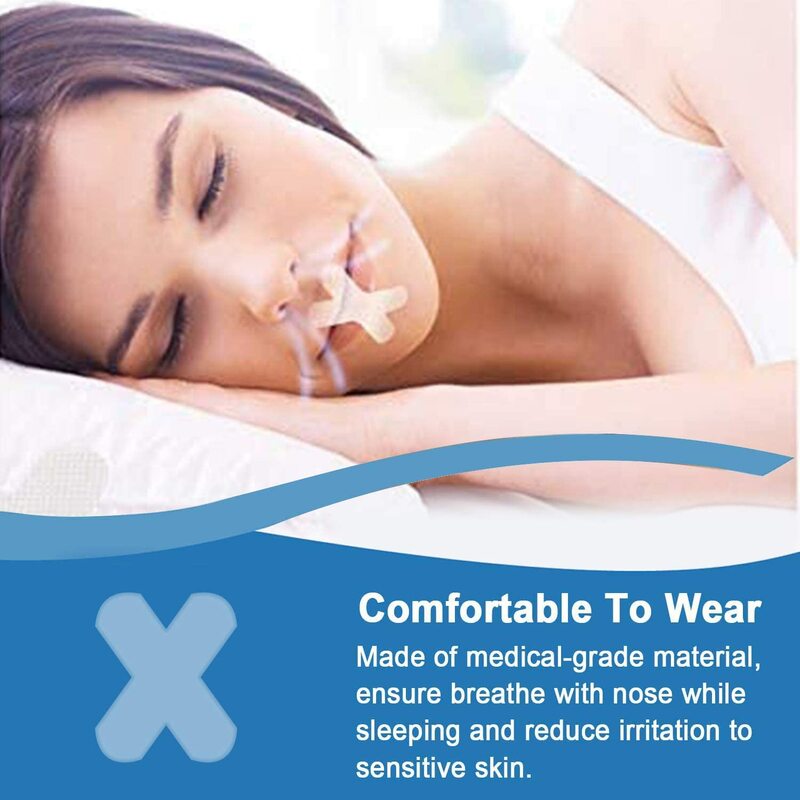 Parche de cinta para dejar de roncar, 30 unids/bolsa, mejor respiración por la nariz, Reduce eficazmente los ronquidos, excelente solución antirronquidos