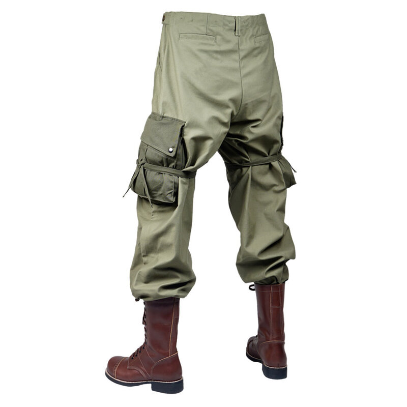 US Army Green Outdoor M43 pantaloni pantaloni uniformi in puro cotone