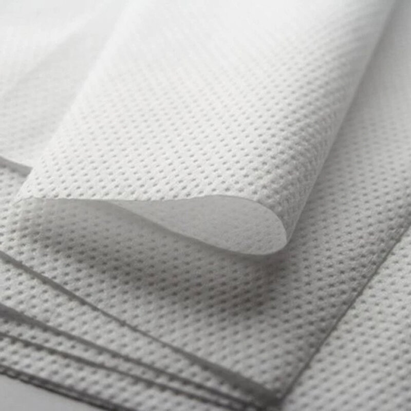 Harga Pabrik 300 Buah Dalam Tas Sekali Pakai Industri Bukan Tenun Kayu Pulp Cleanroom Wiper Penyerap Tinggi Airlaid Kertas Tisu Pembersih