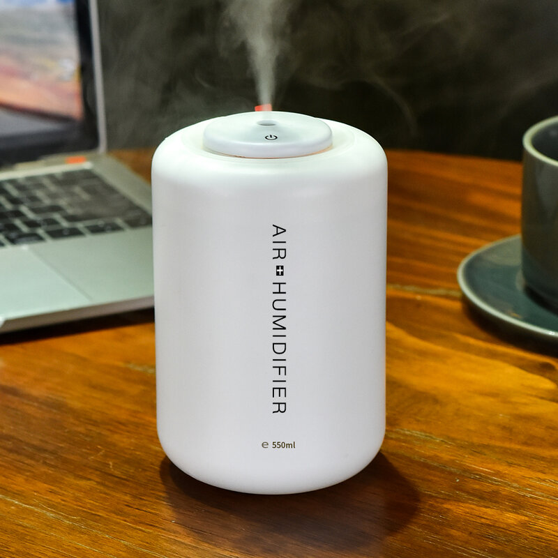 PIVOKA 500ml nawilżacz powietrza dyfuzor do aromaterapii dyfuzor zapachowy ultradźwiękowy nawilżacz USB Mist Maker dla domu samochodu