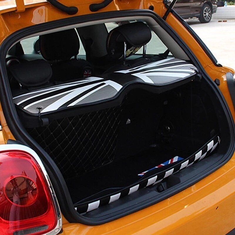 Auto Trunk Window Protection Decoration Pad For BMW MINI Cooper S ONE F55 F56 R56 R60 Stowing Tidying Car Accessories Interior
