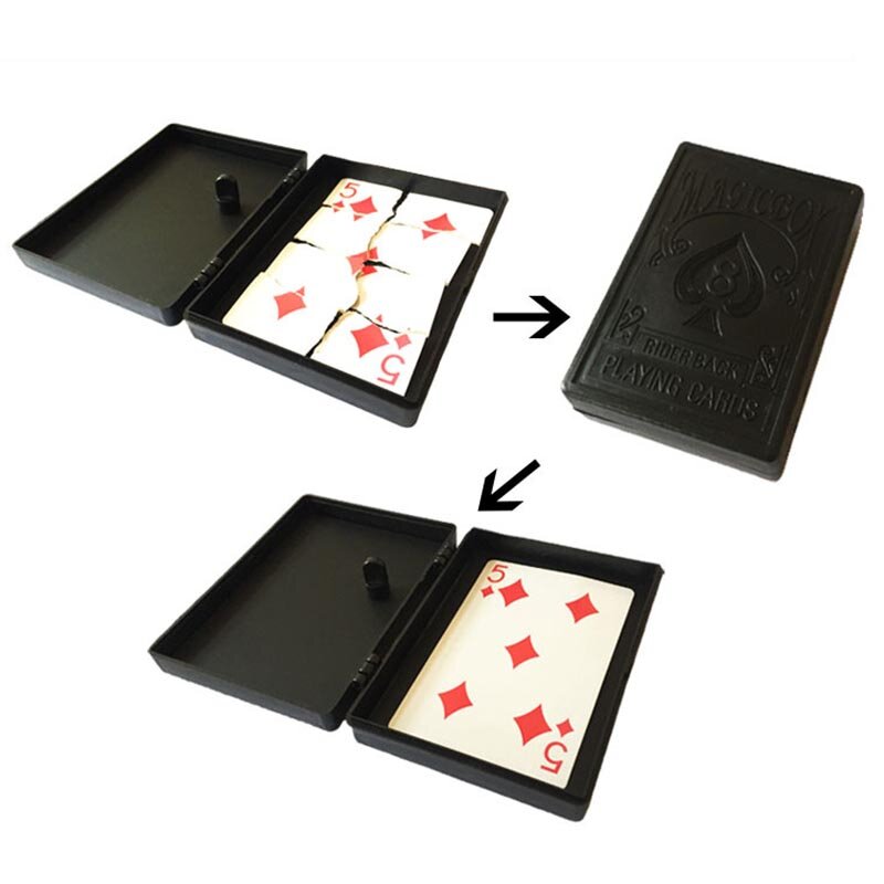 1PC  NEW  Fantasy magical solitaire tearing recovery magic props toysMagic Tricks Tools Attractive Tric Party Magic Kid Gifts