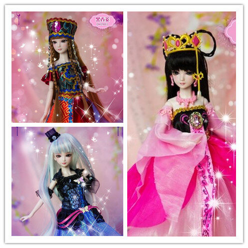 Nova chegada 11 bjbjboneca bjd 29cm princesa 14 articulações boneca (roupas + sapatos + maquiagem) boneca de moda para a menina