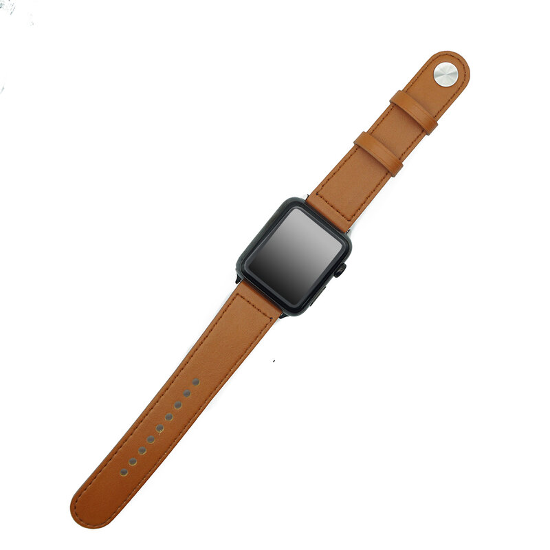 Strap For Apple Watch Band 38mm 40mm 42mm 44mm iwatch Band Genuine Leather Bracelet Belt Watchband For Apple Watch 5/4/3/2/1