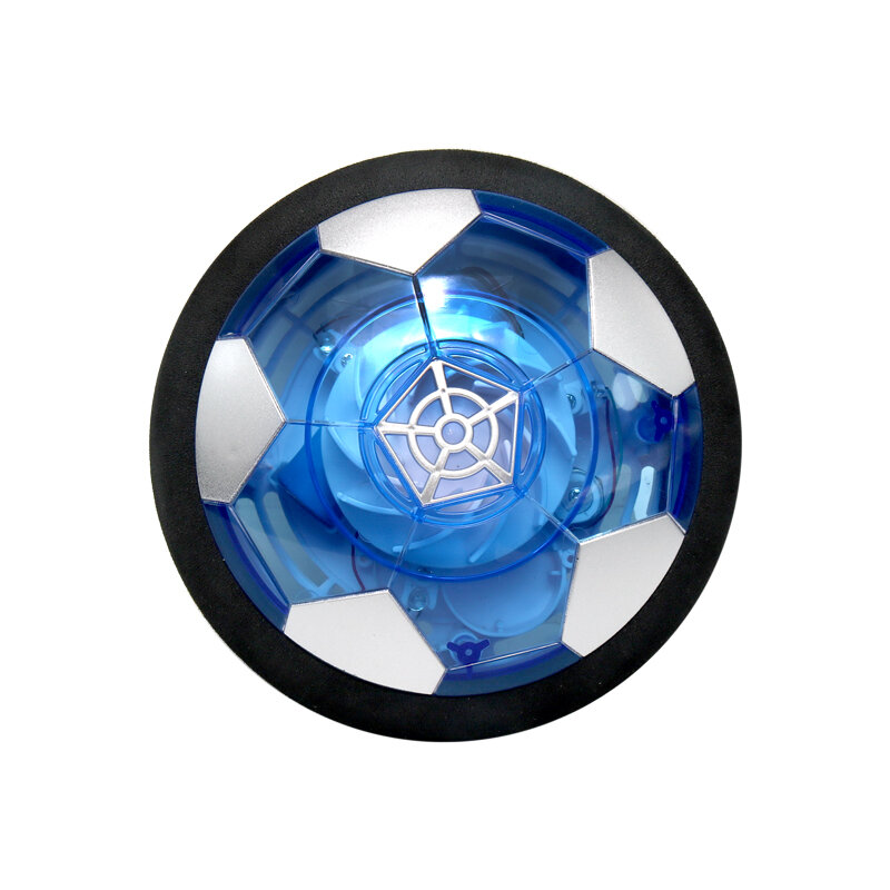 Ausgesetzt Fußball Spielzeug Air Kissen Schwimm Schaum Fußball Indoor Elektrische mit LED Licht Blinkt Fußball Kinder Gleiten Spielzeug
