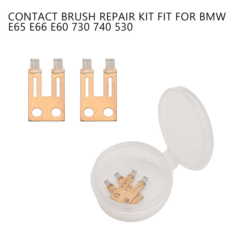 Kit de reparación de cepillo de contacto con Sensor de ángulo de interruptor de columna de dirección, accesorios de coche para BMW E65, E66, E60, 730, 740, 530, serie 7, 2 uds.