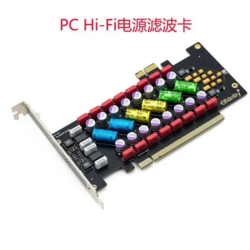 1 sztuk Elfidelity PC HI-FI filtr zasilania karta PCI/PCI-E HiFi PC moc dźwięku purific