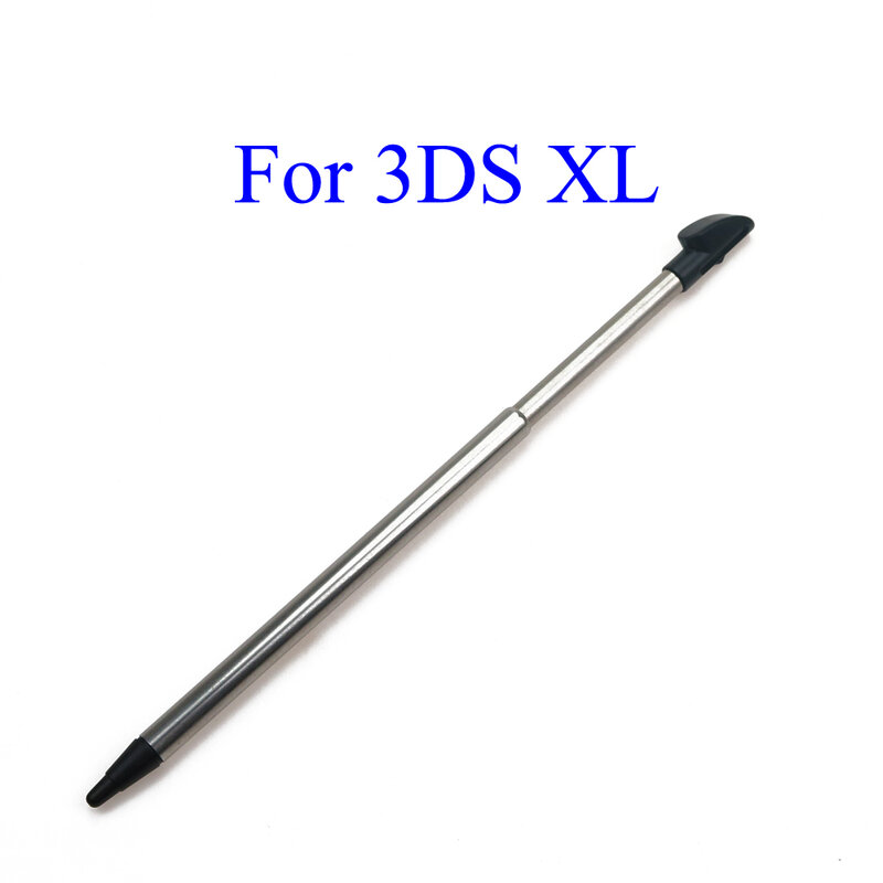 قلم شاشة لمس بلاستيكي أسود ، ملحق معدني تلسكوبي لجهاز Nintendo 2ds 3DS XL LL ، جديد ، 2DS / 3DS LL XL لـ NDSL NDSi