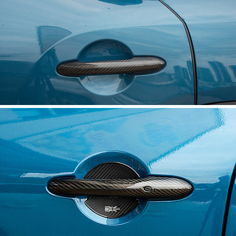 Película protectora para la muñeca del coche, pegatina para BMW MINI Cooper F54, F55, F56, F60, R55, R56, R60, R61, Clubman, accesorios para el exterior