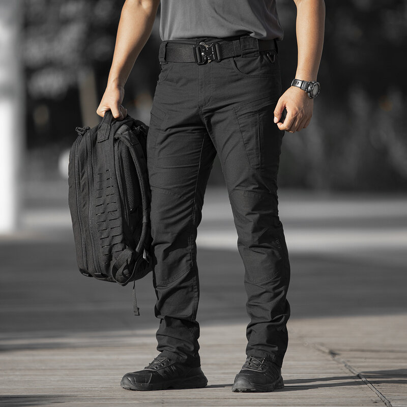 ผู้ชาย X5 City ทหารกางเกงยุทธวิธี SWAT Combat Army ยาวกางเกงกันน้ำชาย Casual Streetwear Jogger กางเกง