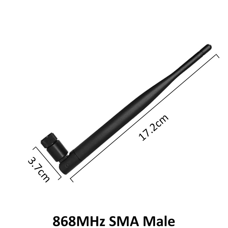 Антенна 868 МГц 915 МГц 5dbi SMA Штекерный разъем GSM 915 МГц 868 МГц IOT антенна наружный Ретранслятор Сигнала Антенна Водонепроницаемая Lorawan