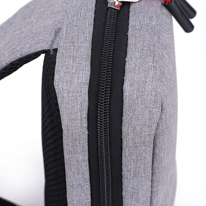 Mochila Unisex, bolso de pecho, estilo informal, a la moda, Simple, con Panel de Color contrastante, cruzado