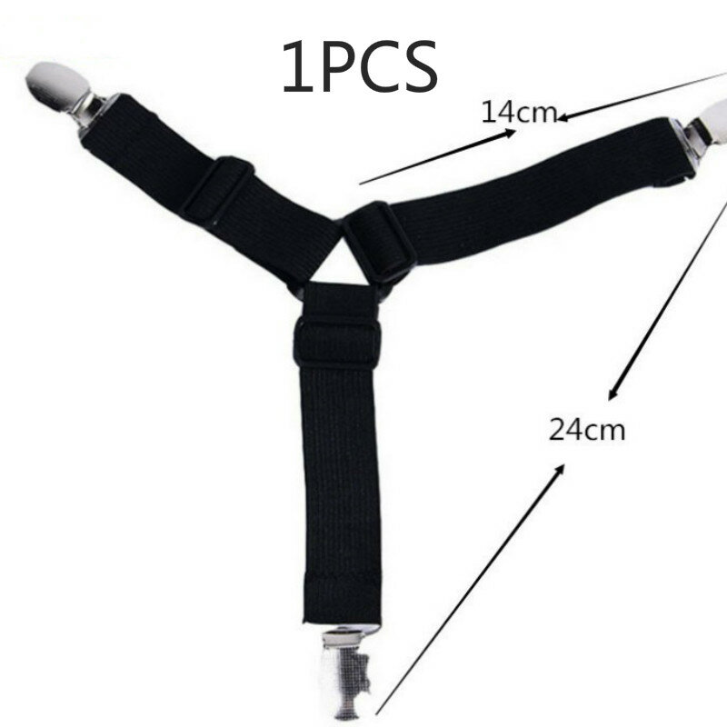 Lenzuolo pinze elastiche chiusura a cintura lenzuolo clip coprimaterasso coperte supporto tessuti per la casa organizza gadget
