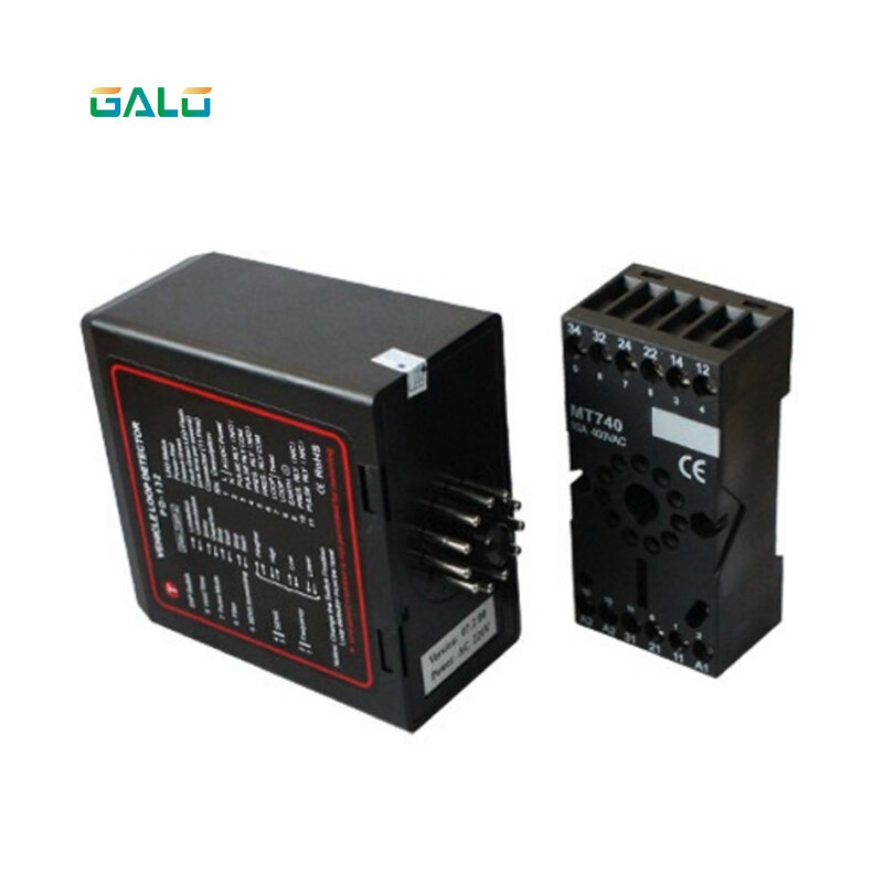 DC12-AC240V Single Channel Vehicle/ Safety Control Loop Detectors For Car Parking System