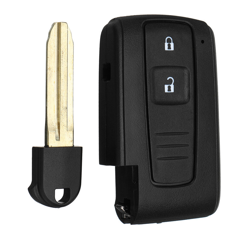 Vervanging Voor Toyota Corolla Verso Prius Remote Key Shell Fob Case Switch Accu 2 Knop Auto Accessoires
