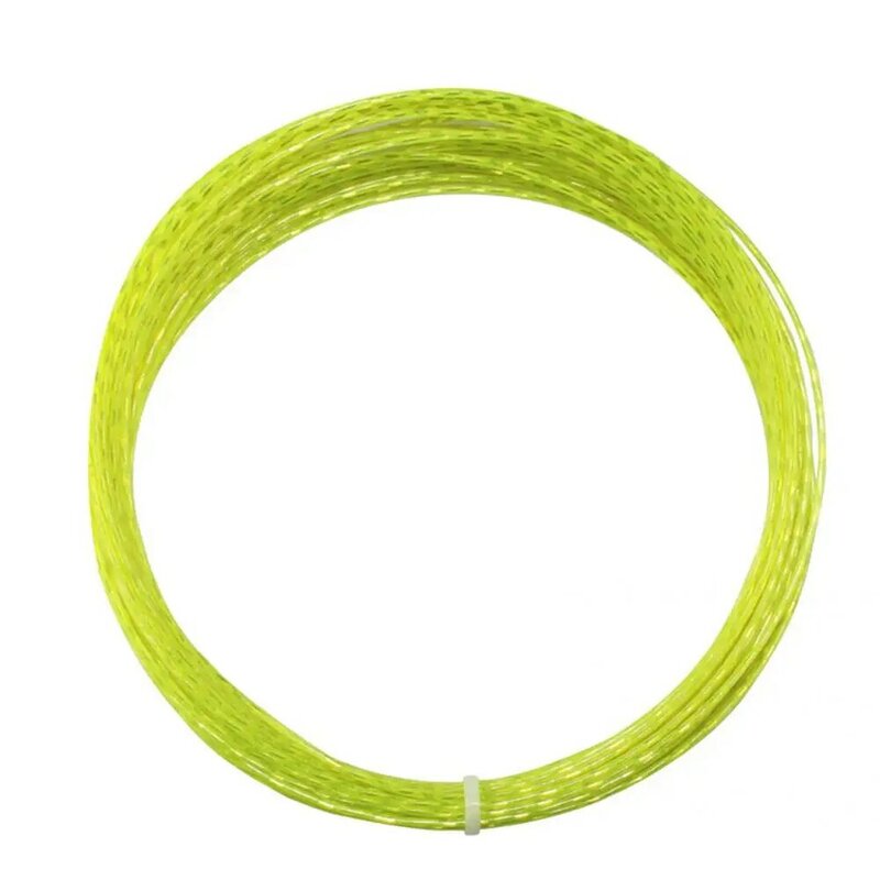 Raquetes de tênis fio náilon raquetes de tênis corda cor brilhante durável moda 1.30mm à prova de umidade corda de tênis