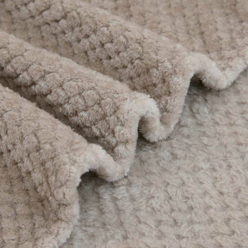 Tekstylia domowe polar koc narzuta z mikrofibry łóżko 200x230cm duży gruby polar koc na sofę różowy mały koc dla dzieci