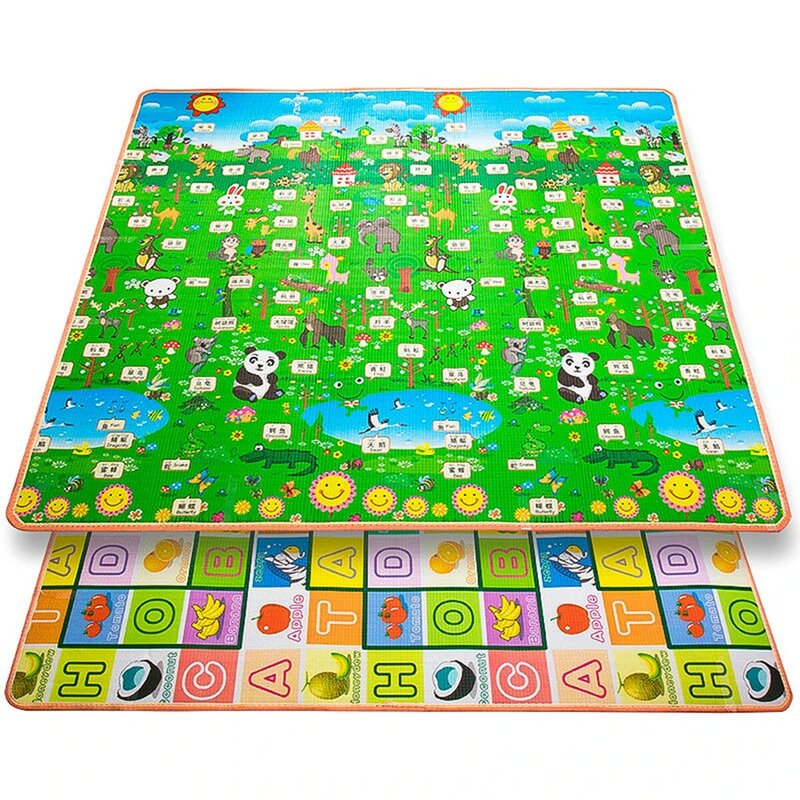 XPE экологически чистый толстый детский складной коврик для ползания коврик для игр Детский защитный коврик Детский ковер игровой коврик нетоксичный