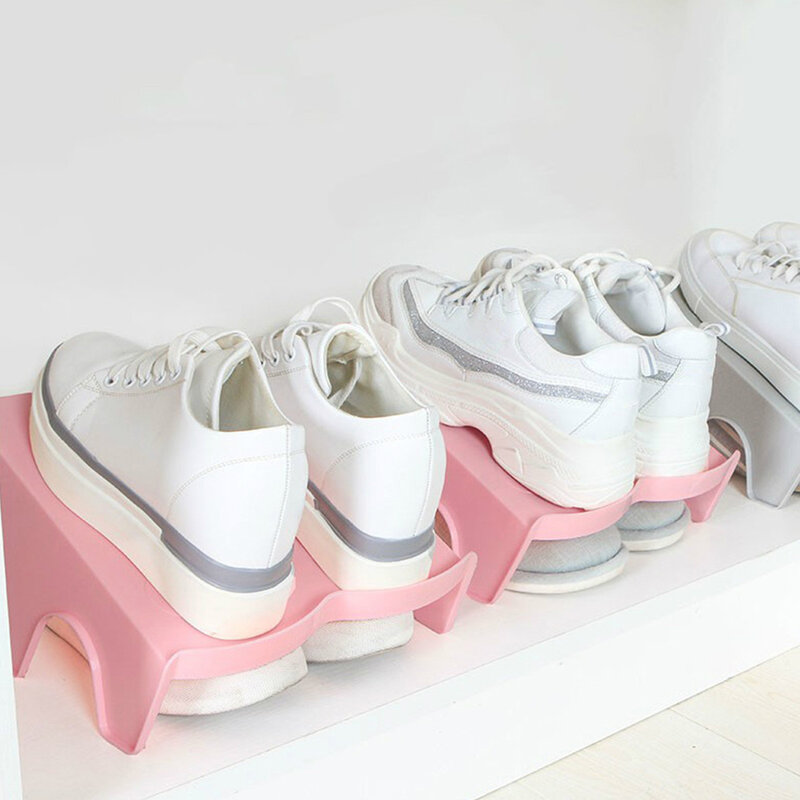 5 قطعة رفوف الأحذية مزدوجة غرفة المعيشة مريحة خزانة الأحذية تخزين دولاب أحذية منظم خزانة رف الحذاء Zapatos المنظم