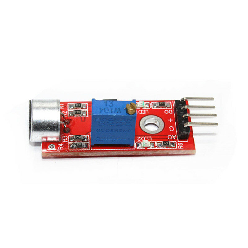 Высокочувствительный микрофонный сенсорный модуль рандомный звуковой модуль Обнаружение звука совместимый с arduin